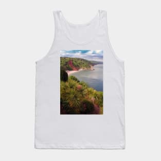 Oddicombe Beach Babbacombe Bay Devon Tank Top